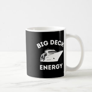 Big Retro Deeck Energy Cruise Ship Travel Vacation Coffee Mug