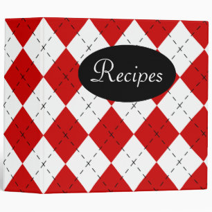 Big Retro Recipe Binder Gift