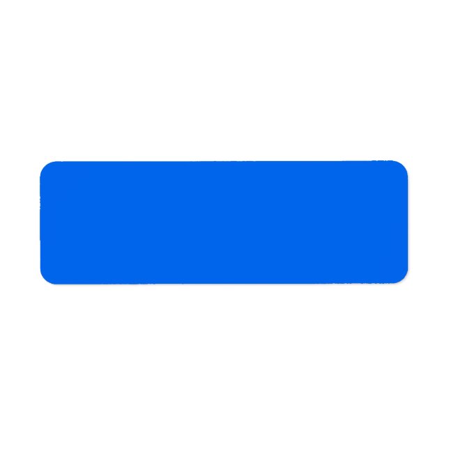 BIG RICH BRIGHT DEEP BLUE BACKGROUND WALLPAPER TEM LABEL (Front)