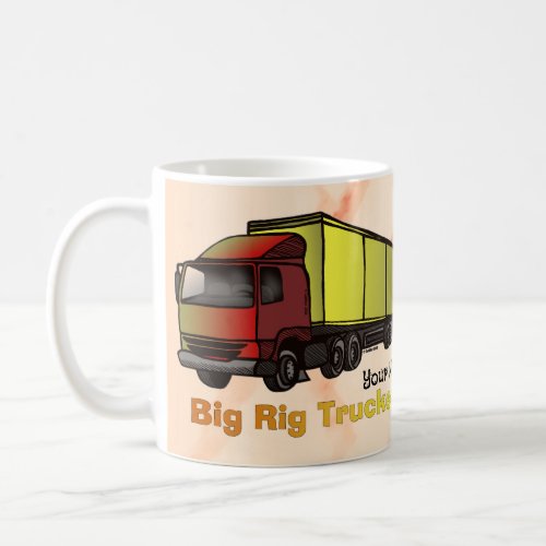 Big Rig Truck Coffee Mug