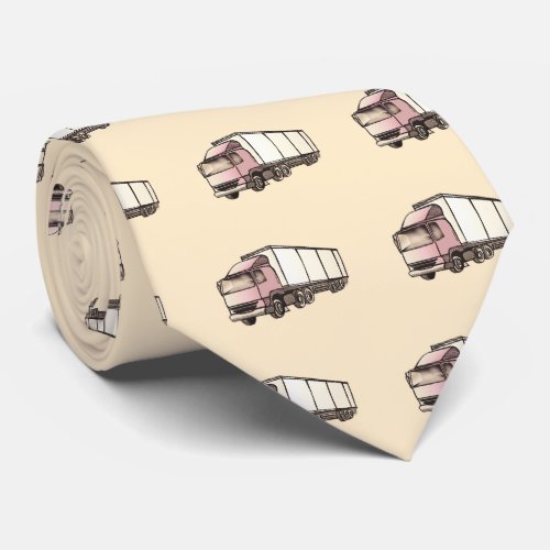 Big Rig Truck Neck Tie