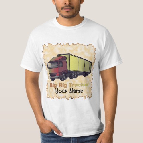 Big Rig Truck T_Shirt