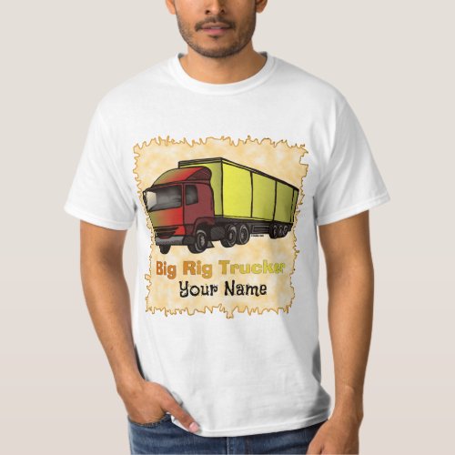 Big Rig Truck T_Shirt