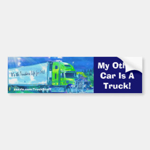 Big Rig Truckers Bumper Sticker Collection