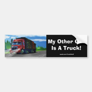 Big Rig Truckers Bumper Sticker Collection