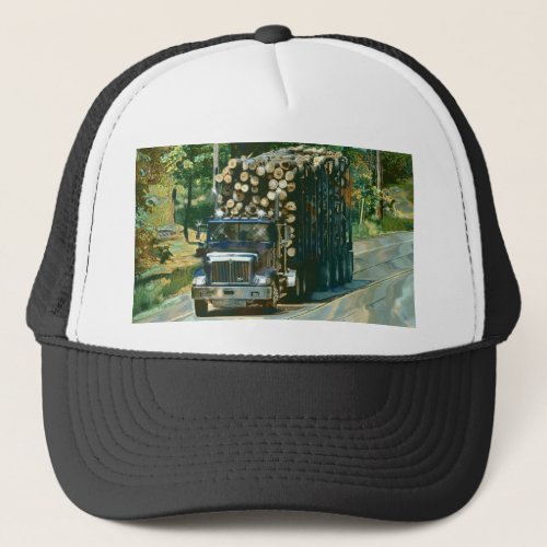 Big Rigs Logging Truck Drivers Hat