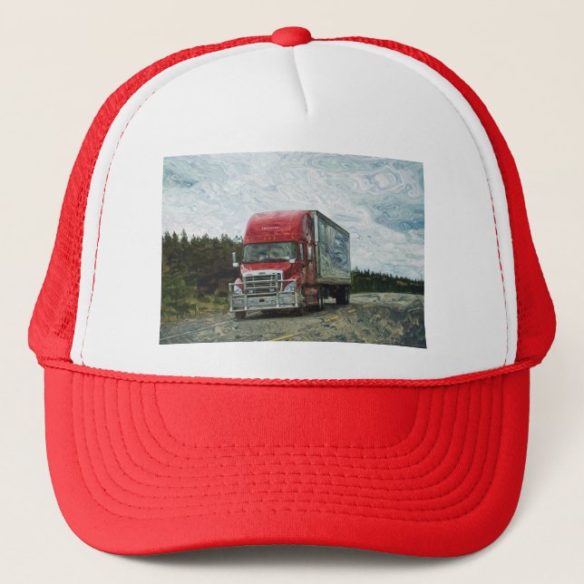 BIG RIGS TRUCK DRIVERS GEAR TRUCKER HATS (Front)