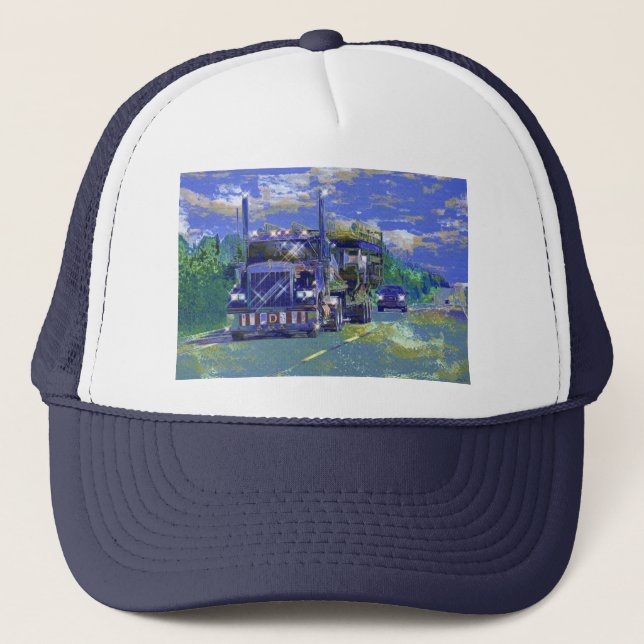 BIG RIGS TRUCK DRIVERS GEAR TRUCKER HATS (Front)