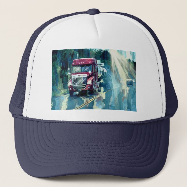 BIG RIGS TRUCK DRIVERS GEAR TRUCKER HATS (Front)