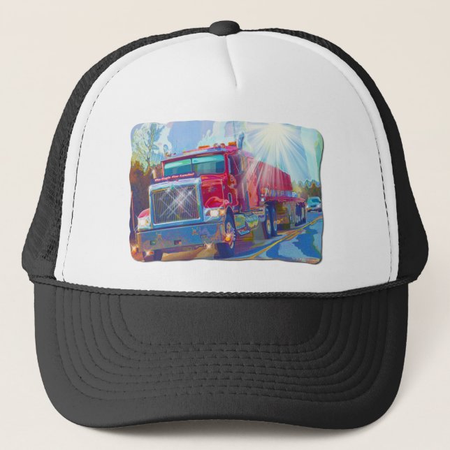 BIG RIGS TRUCK DRIVERS GEAR TRUCKER HATS (Front)