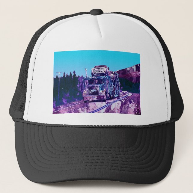 BIG RIGS TRUCK DRIVERS GEAR TRUCKER HATS (Front)