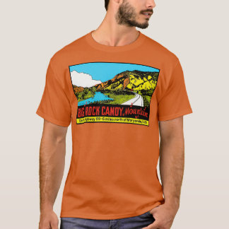 Big Rock Candy Mountain Utah Vintage Travel Decal T-Shirt