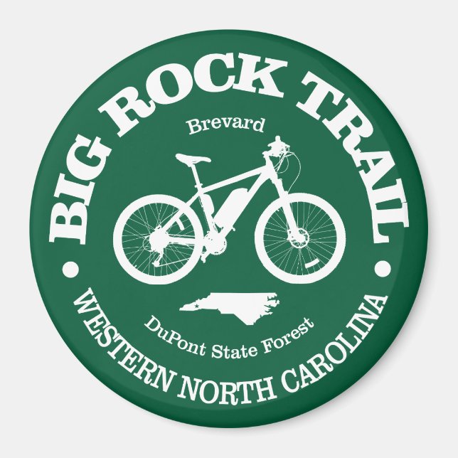 Big Rock Trail (MTB) Magnet (Front)
