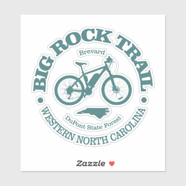 Big Rock Trail (MTB) Sticker (Sheet)