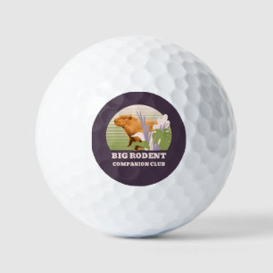 Big Rodent Companion Club Capybara Golf Balls