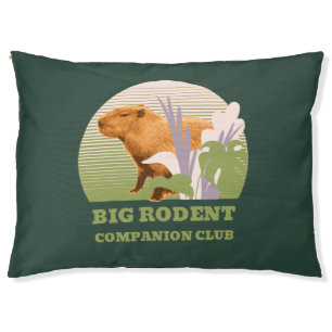Big Rodent Companion Club Capybara Pet Bed