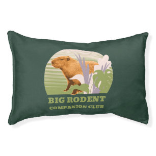 Big Rodent Companion Club Capybara Pet Bed