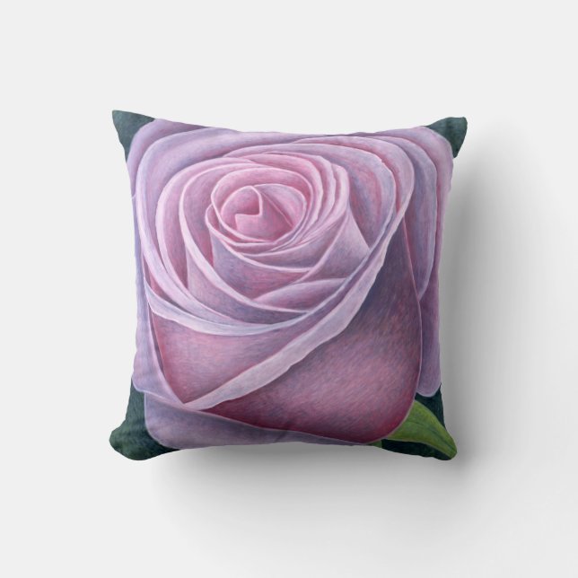 Big Rose 2003 Throw Pillow (Front)