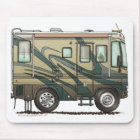 Cute Happy Camper Big RV Coach Motorhome Mouse Pad | Zazzle.com