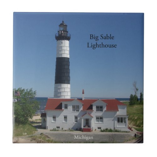 Big Sable Lighthouse tile