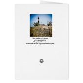Big Sable Lightouse Cards (Back)