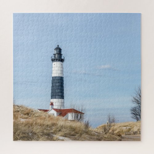 Big Sable Point Lighthouse and Tower _ 676 piece Jigsaw Puzzle