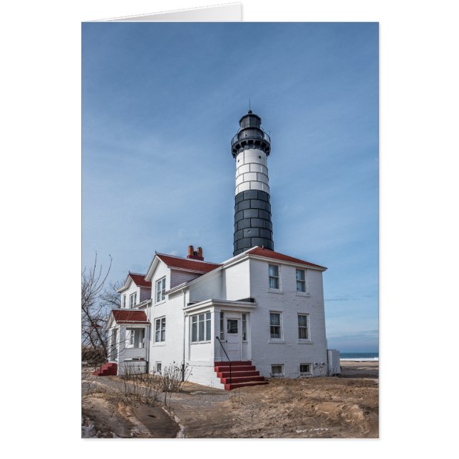 Big Sable Point Lighthouse and Tower Cards (Front)