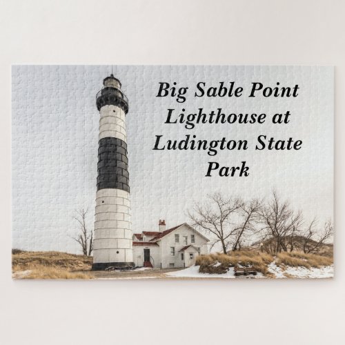 Big Sable Point Lighthouse in Ludington Jigsaw Puzzle