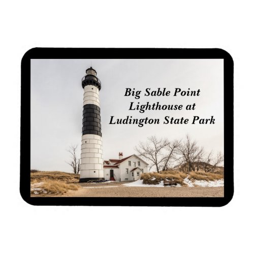 Big Sable Point Lighthouse in Ludington Magnet