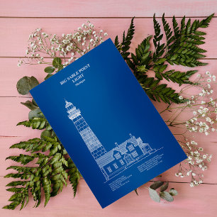 Big Sable Point Lighthouse - Michigan - AD Postcard