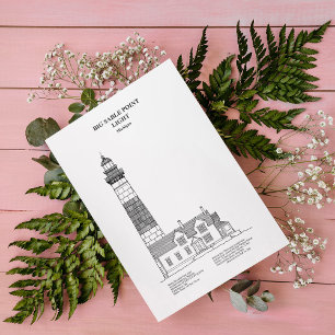 Big Sable Point Lighthouse - Michigan - BD Postcard