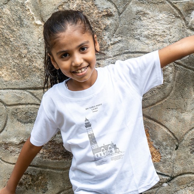 Big Sable Point Lighthouse - Michigan - SBD T-Shirt (Creator Uploaded)