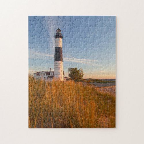 Big Sable Point Lighthouse On Lake Michigan 3 Jigsaw Puzzle