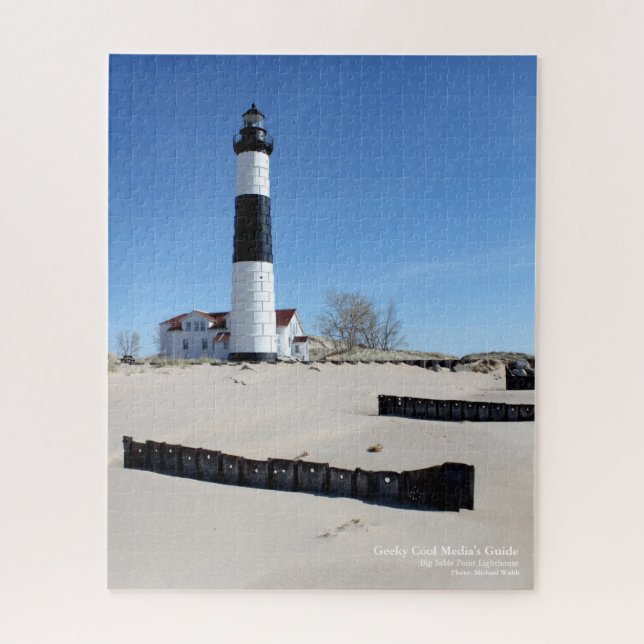 Big Sable Point Lighthouse Puzzle (Vertical)