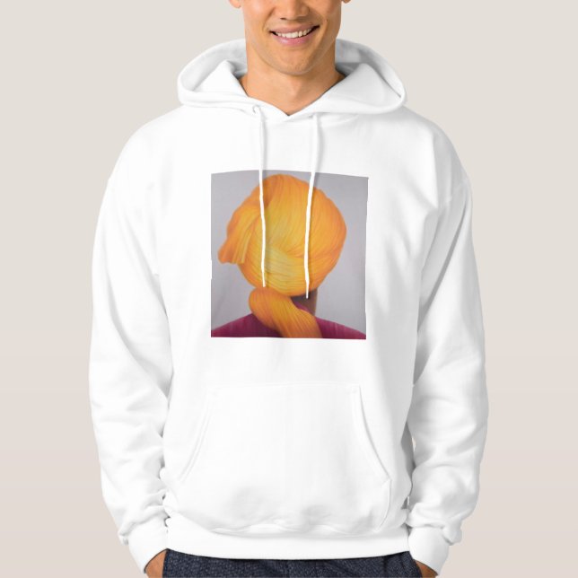 Big Saffron Turban Hoodie (Front)