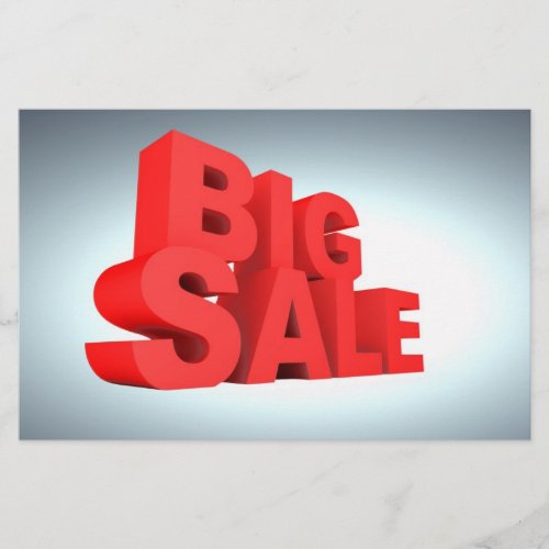 Big Sale flyers