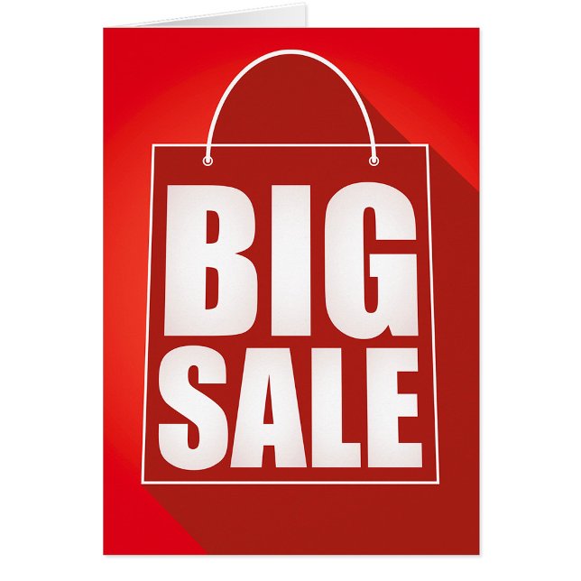 Big Sale Red Retail Bag Design Cards (Creator Uploaded)