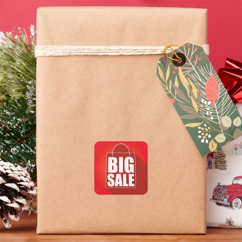 Big Sale Red Sign Stickers