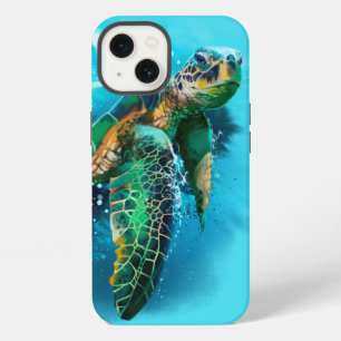Big sea turtle iPhone 13 case