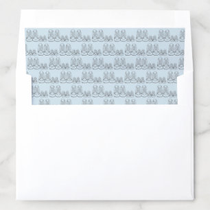 Big Shoes Baby Shoes Shower Baptism Christening Envelope Liner