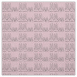 Big Shoes Little Shoes Pink New Mommy Baby Girl Fabric