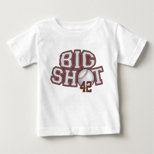 Big Shot Baseball Baby T_Shirt