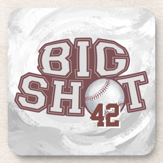 Big Shot Baseball Beverage Coaster (Front)