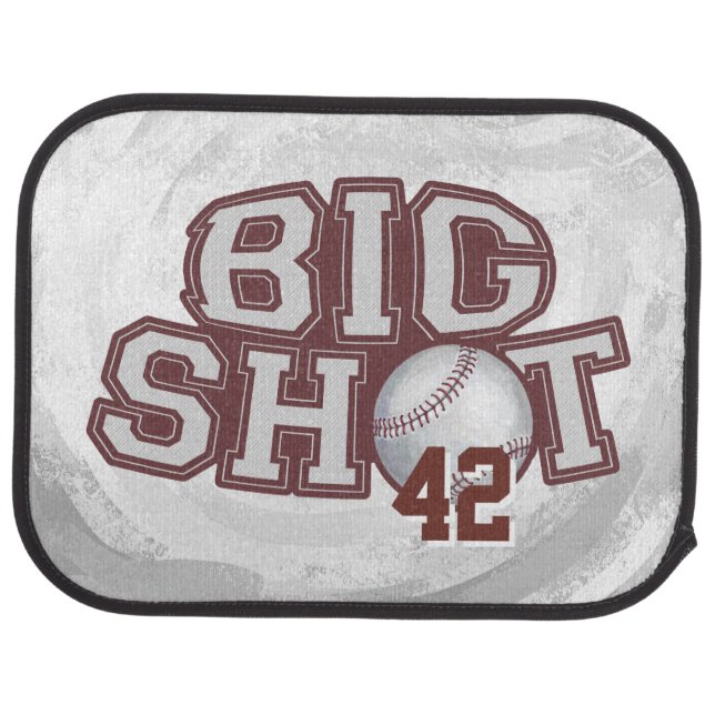 Big Shot Baseball Car Mat (Rear)