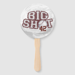 Big Shot Baseball Hand Fan