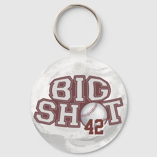 Big Shot Baseball Keychain (Front)
