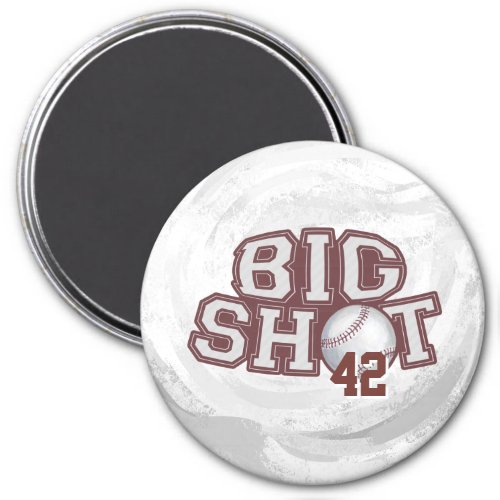 Big Shot Baseball Magnet