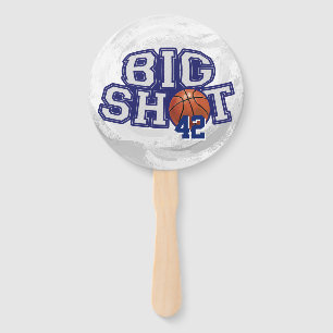 Big Shot Basketball Hand Fan