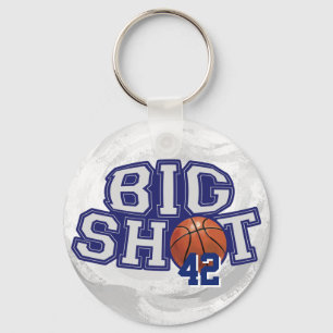 Big Shot Basketball Keychain