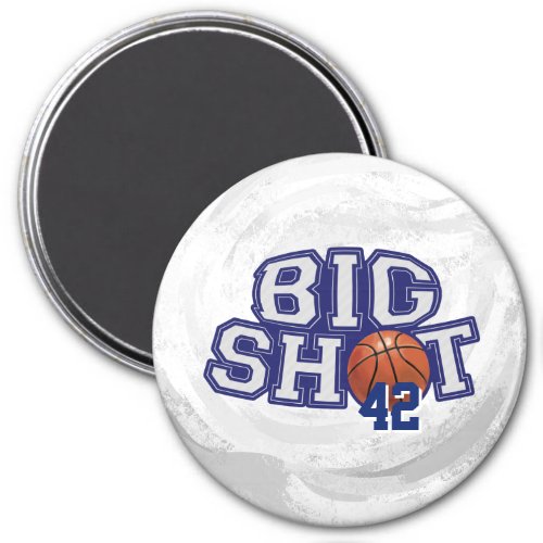 Big Shot Basketball Magnet